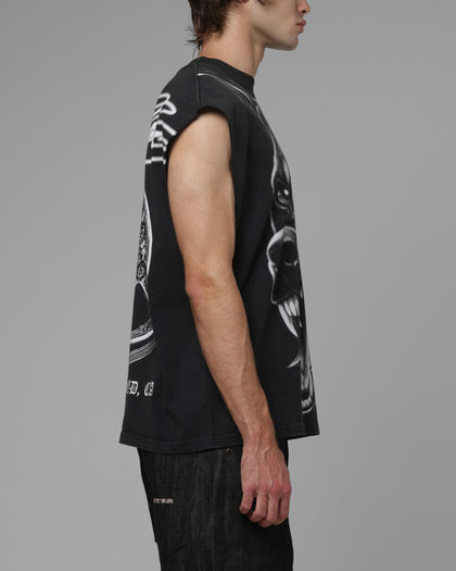 Loiter Body Shop Muscle T-Shirt Black