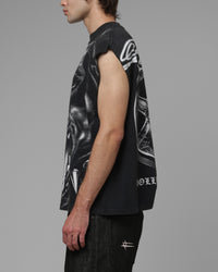 Loiter Body Shop Muscle T-Shirt Black