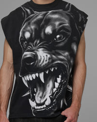 Loiter Body Shop Muscle T-Shirt Black