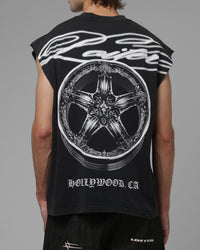 Loiter Body Shop Muscle T-Shirt Black
