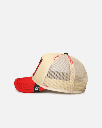 Goorin Bros The Venom Snake Trucker Snapback Beige