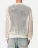 MNML Mesh Knit Sweater Cream