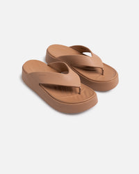 Crocs Women's Getaway Platform Flip Chocolate