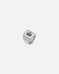 Adidas Digital Two Ring Watch Silver