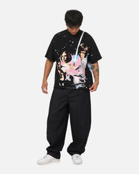 73Studio Star Wars '77 A New Hope All Print T-Shirt Black