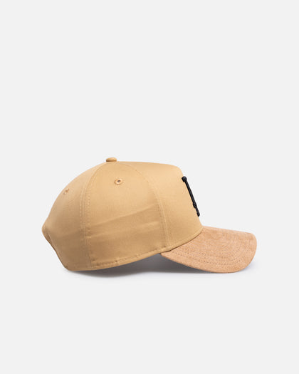 New Era Los Angeles Dodgers 'Suede Visor' 9FORTY A-Frame Snapback Bronze