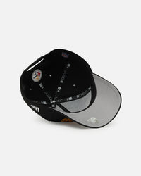 New Era Pittsburgh Steelers 'Upside Down Logo' 9FORTY A-Frame Snapback Black