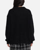 XXIII 3/4 Zip College Jumper Black