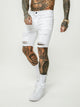 Saint Morta Thrashed Shorts White