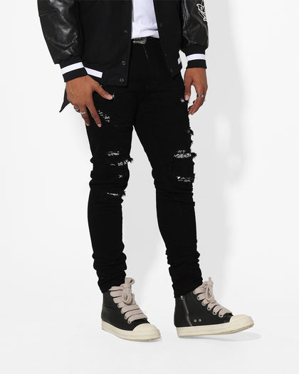 Saint Morta Bandana Summum Jean Black/White