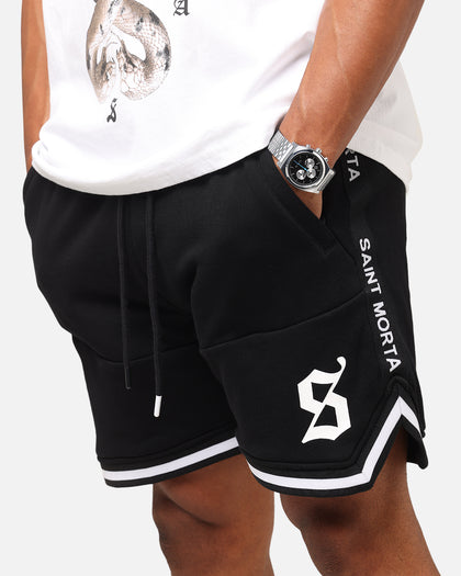 Saint Morta Icon X Fleece Shorts Black