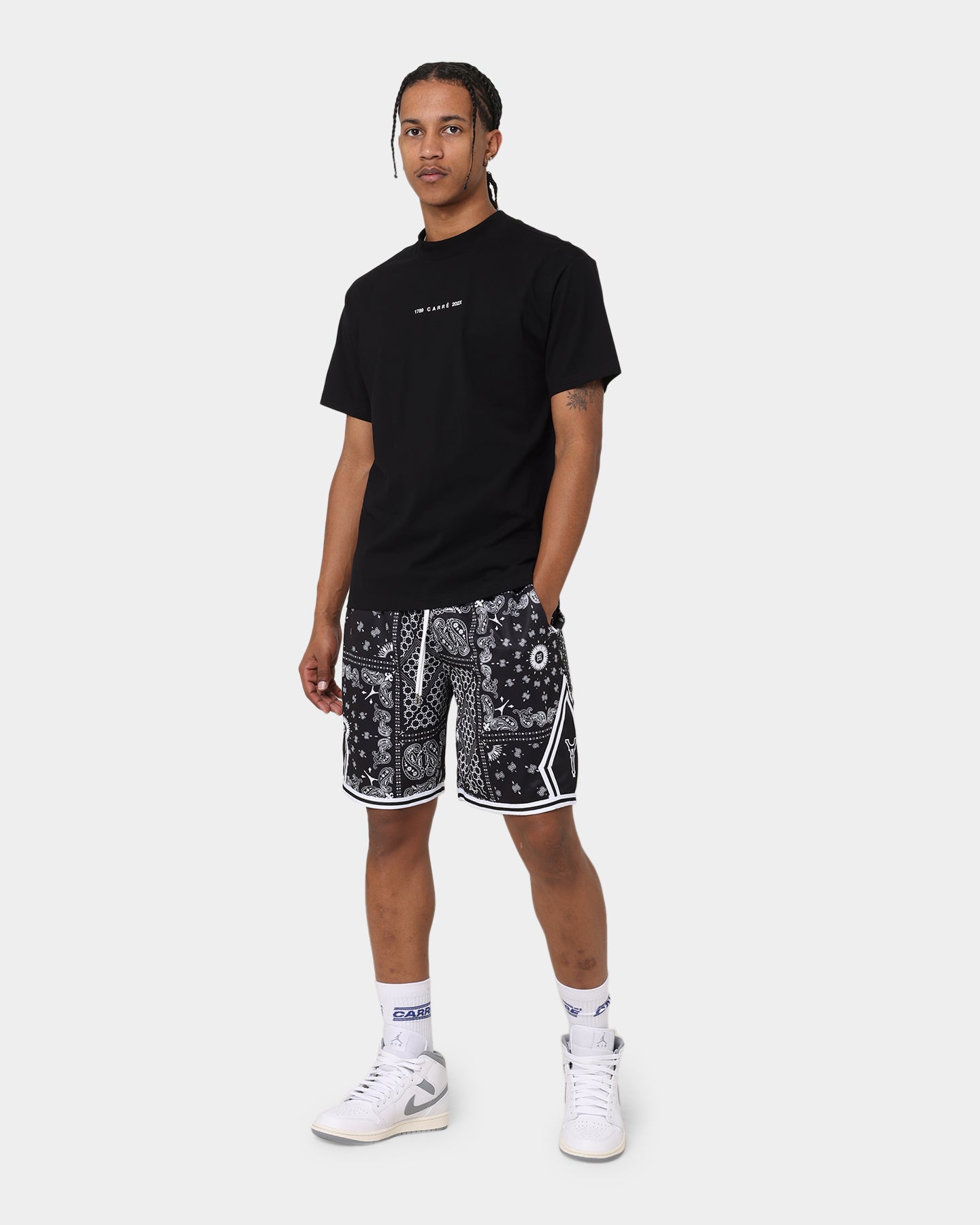 Carre Bandana Ultra Ball Shorts Black | Culture Kings