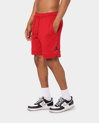 Jordan Essential Fleece Diamond Shorts Gym Red/Black
