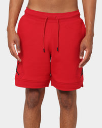 Jordan Essential Fleece Diamond Shorts Gym Red/Black