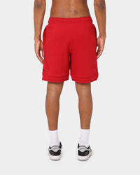 Jordan Essential Fleece Diamond Shorts Gym Red/Black