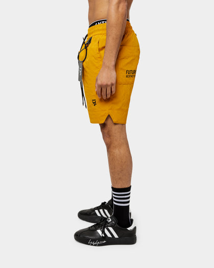 The Anti Order Future Walk Shorts Mustard