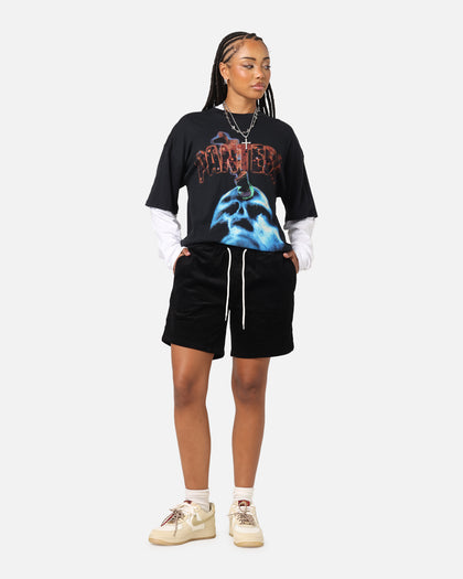 XXIII Riven Cord Shorts Black