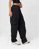 Nike Women's Sportswear Essential High-Rise Woven Cargo Pants Black/White