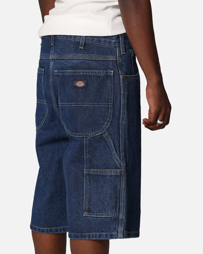 Dickies Relaxed Fit Carpenter Shorts Stone Washed Indigo