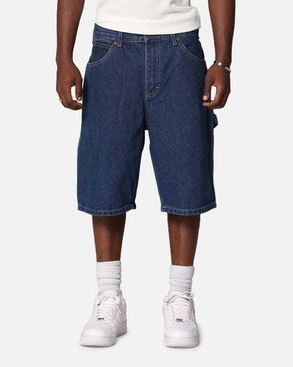 Dickies Relaxed Fit Carpenter Shorts Stone Washed Indigo