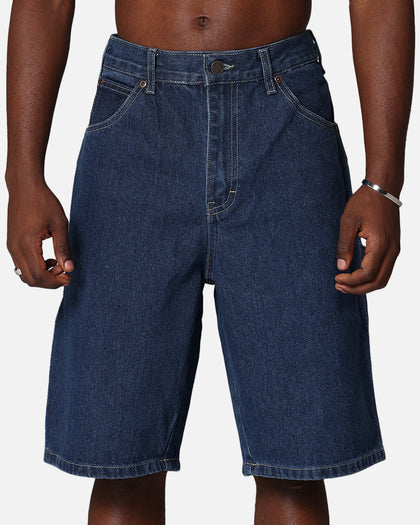 Dickies Relaxed Fit Carpenter Shorts Stone Washed Indigo