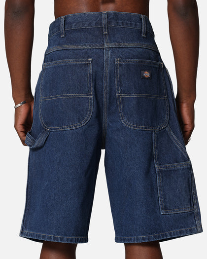 Dickies Relaxed Fit Carpenter Shorts Stone Washed Indigo