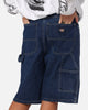 Dickies Relaxed Fit Carpenter Shorts Stone Washed Indigo