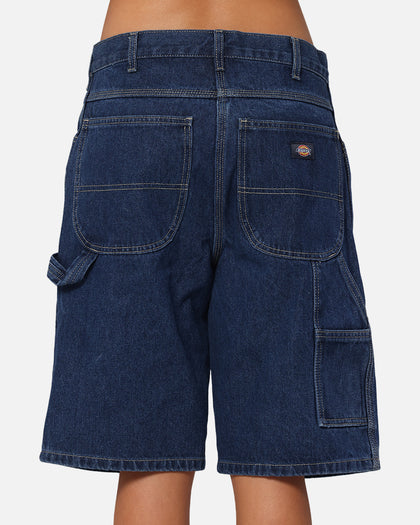 Dickies Relaxed Fit Carpenter Shorts Stone Washed Indigo
