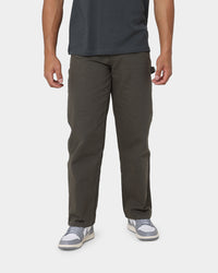 Dickies Relaxed Fit Duck Jeans Rinsed Moss Green