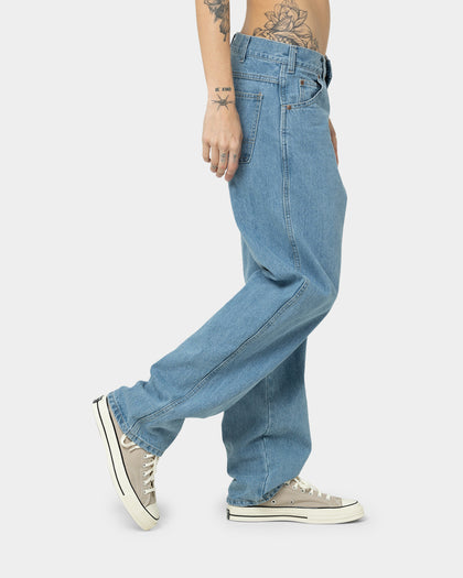 Dickies Relaxed Straight Fit Jeans Light Indigo