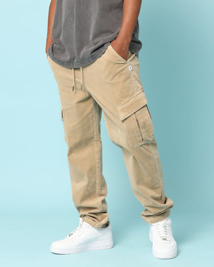 Carré Bande Corduroy Cargo Pants Stone