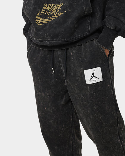 Jordan Essential Statement Washed Fleece Pants Black