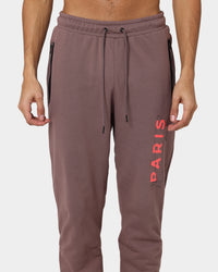 Jordan X Paris Saint-Germain Fleece Pants Plum Eclipse