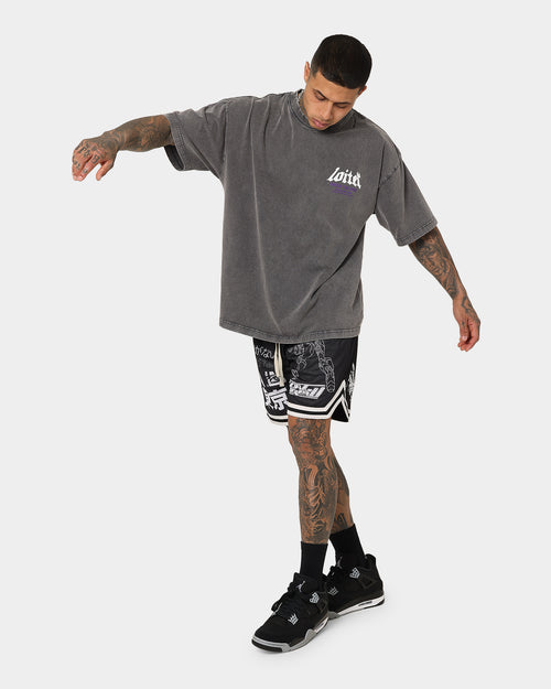 Goat Crew Patchwork Shorts Black/White