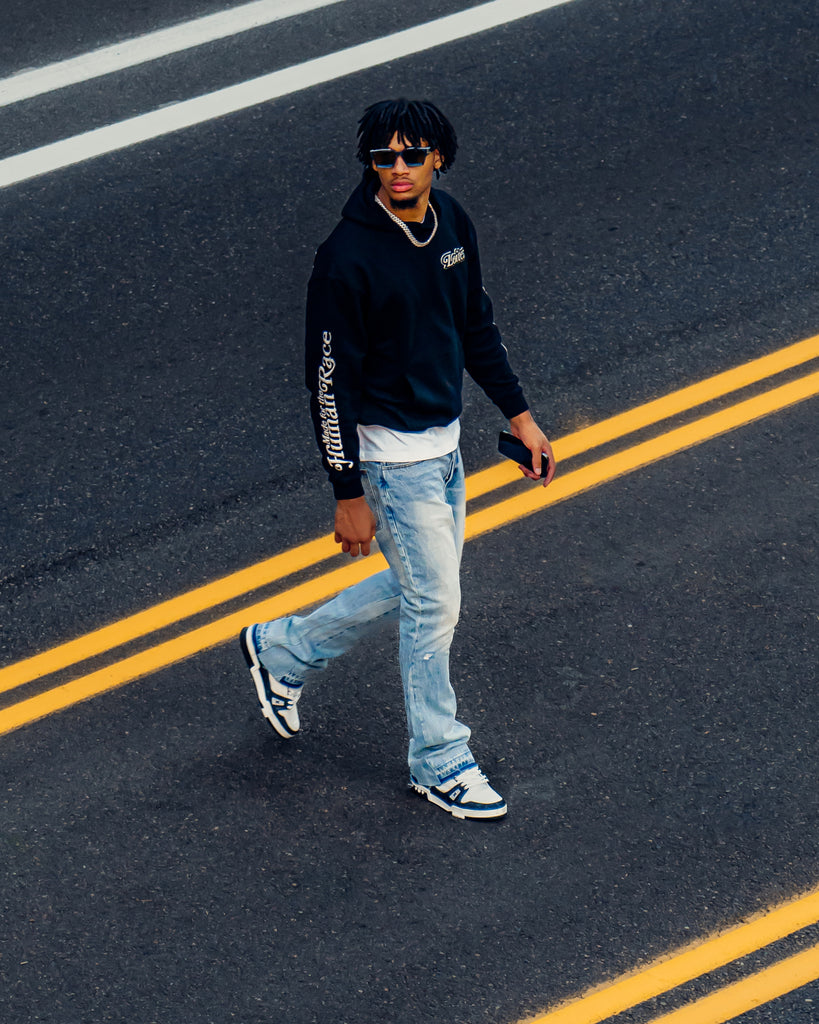 MNML B221 Flare Denim Jeans Blue Culture Kings