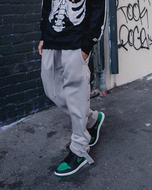 MNML Tear Away Sweat Pants Grey