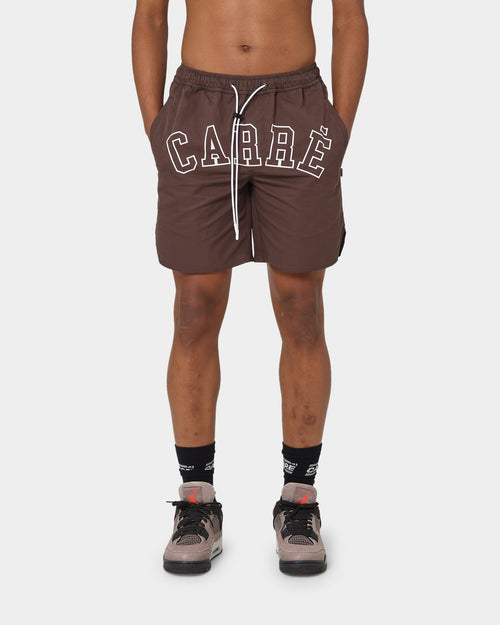 Carré Arc La Plage Shorts Dark Brown
