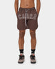Carré Arc La Plage Shorts Dark Brown