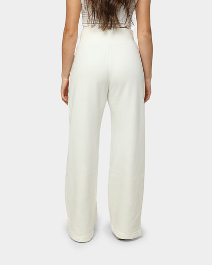Nike Women's Sportswear Phoenix Fleece High Waisted Wide Leg Sweat Pants Black/Sail