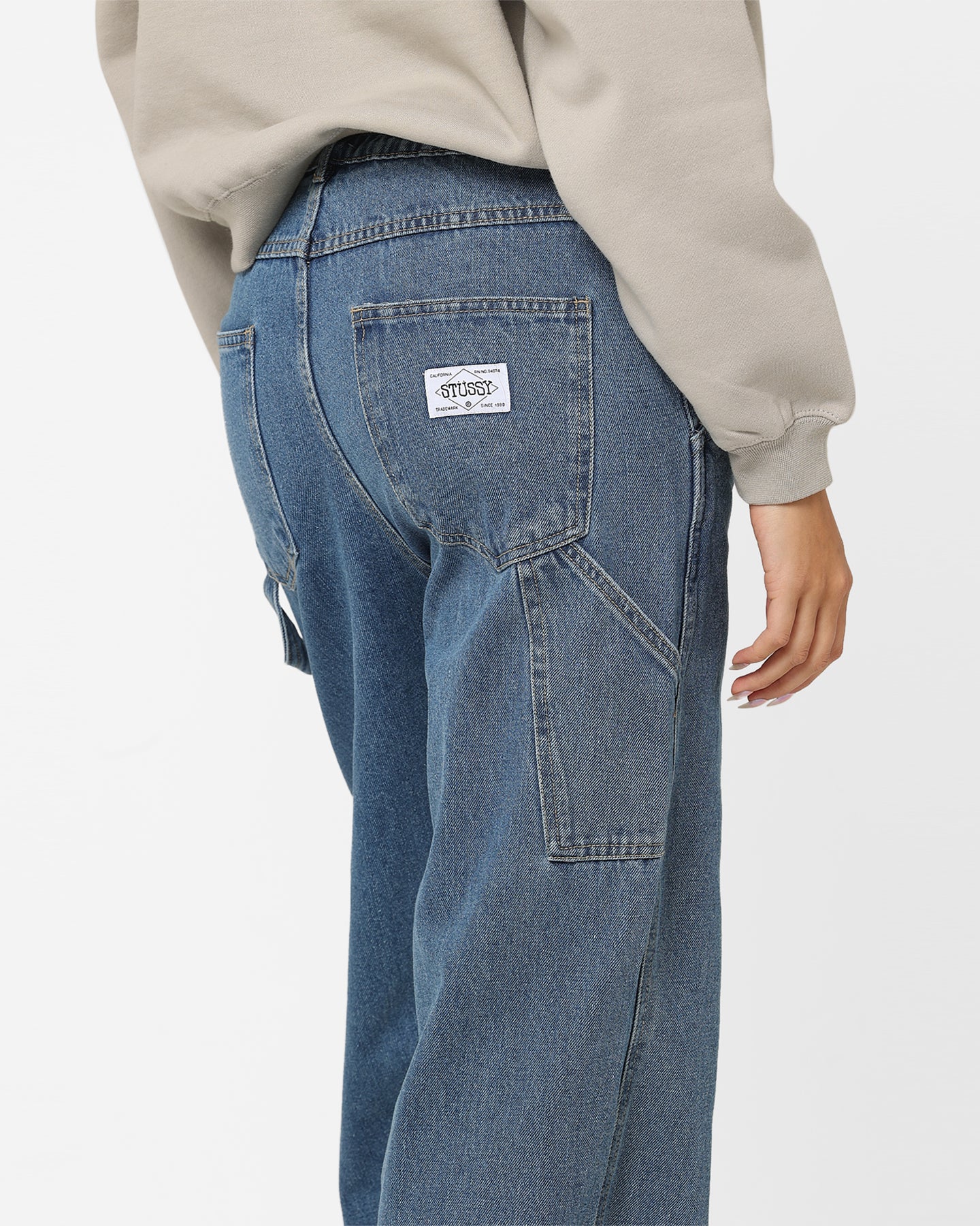 Stussy Women's Nevada Denim Pants Indigo Denim | Culture Kings