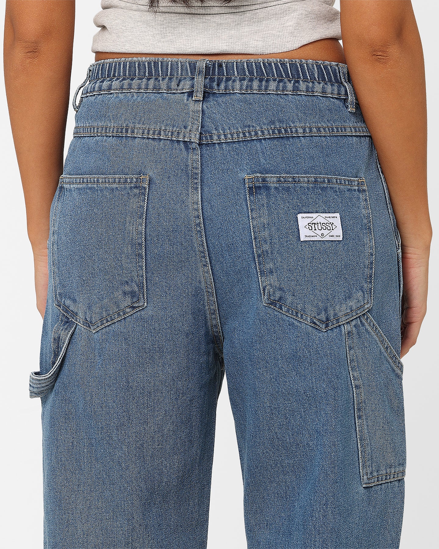 Stussy Women's Nevada Denim Pants Indigo Denim | Culture Kings