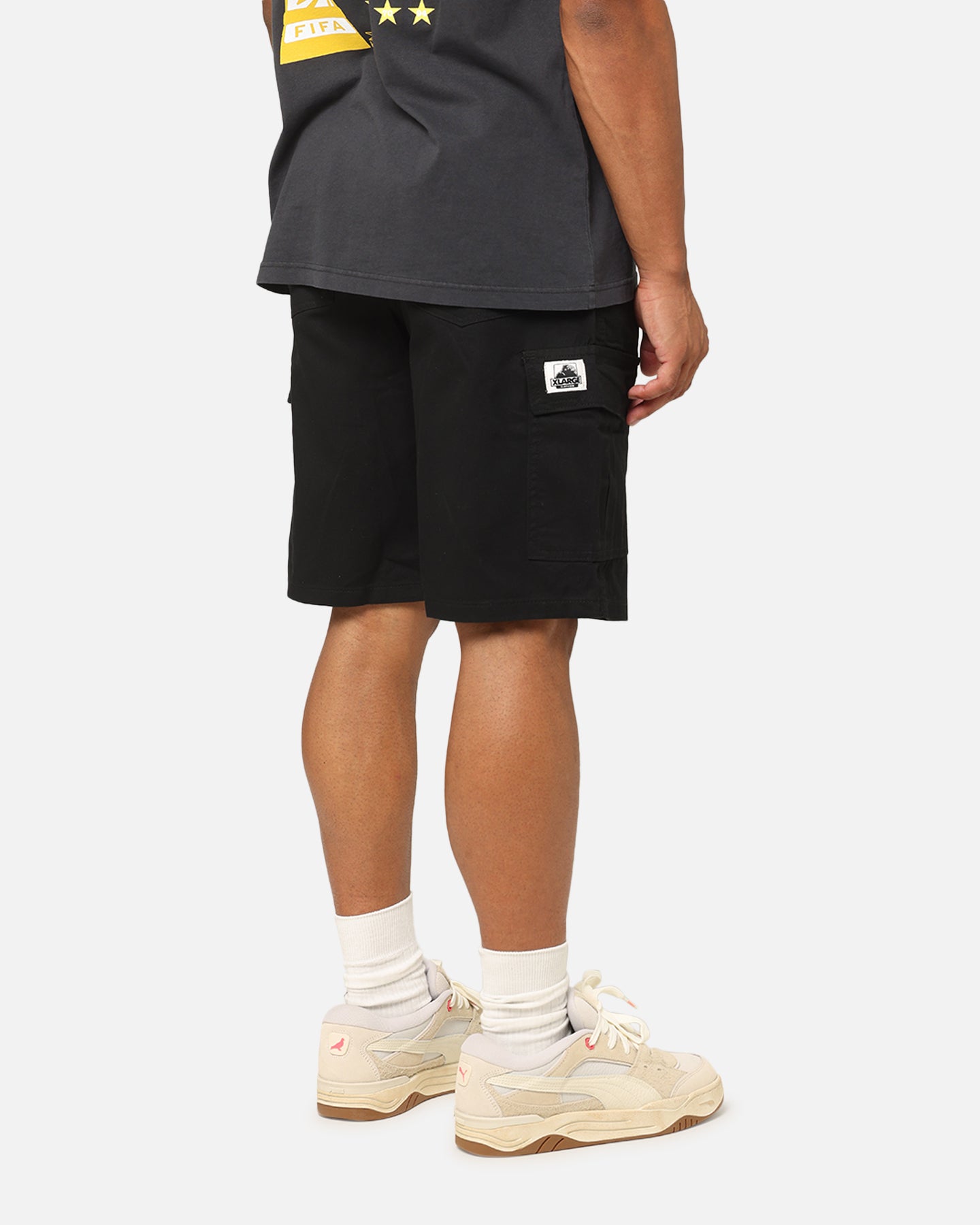 X-Large 91 Cargo Shorts Black | Culture Kings