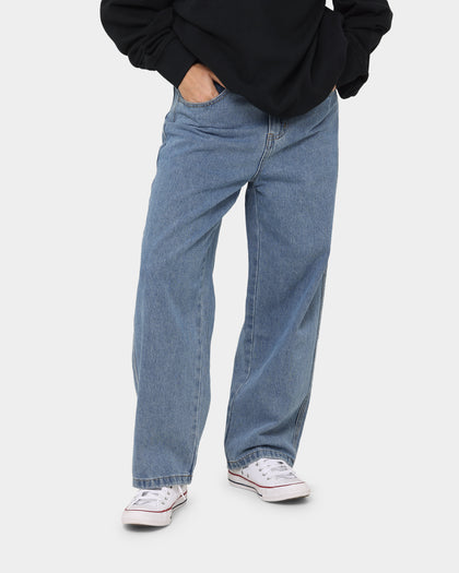 X-Large Bull Denim 91 Pants Mid Blue