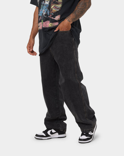 X-Large Bull Denim 91 Pants Washed Black