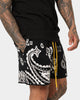MNML Paisley Knit Shorts Black