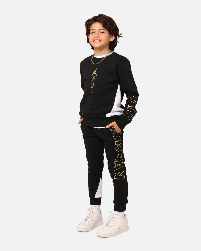Jordan Kids' Holiday Shine Fleece Pants Black