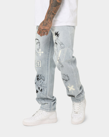 Goat Crew Hunter X Hunter Jeans Vintage Blue