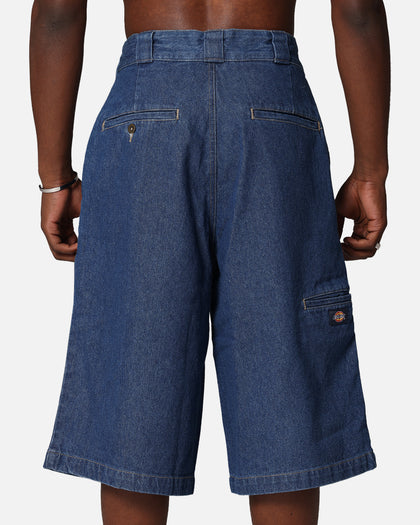 Dickies 13" Loose Fit Multi Pocket Shorts Stone Washed Indigo