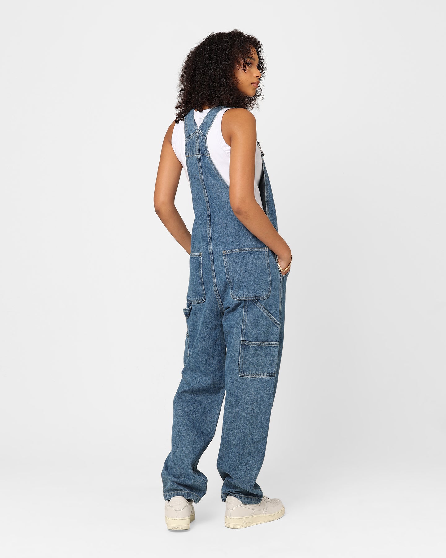 STUSSY WORKER OVERALLS ベージュ STUSSY WORKER OVERALLS ベージュ STUSSY WORKER OVERALLS