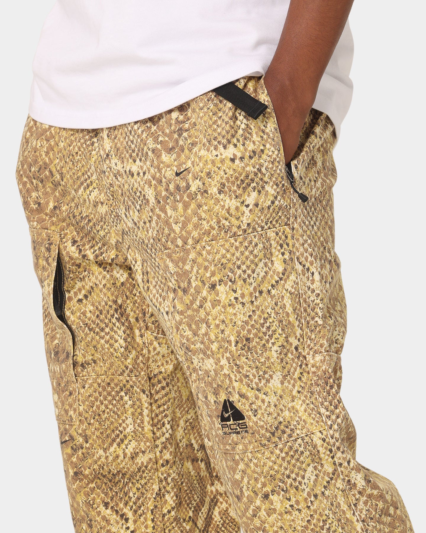 Supreme × Nike ACG Belted Denim Pant Supreme X Nike ACG Belted Denim Pant Snake | Culture Kings